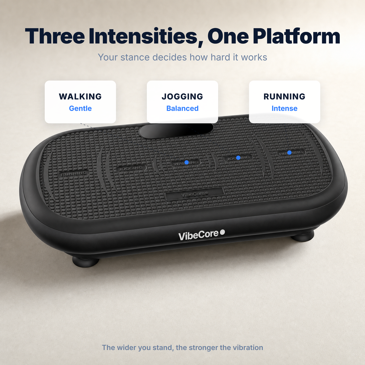 VibeCore Power Plate - Black