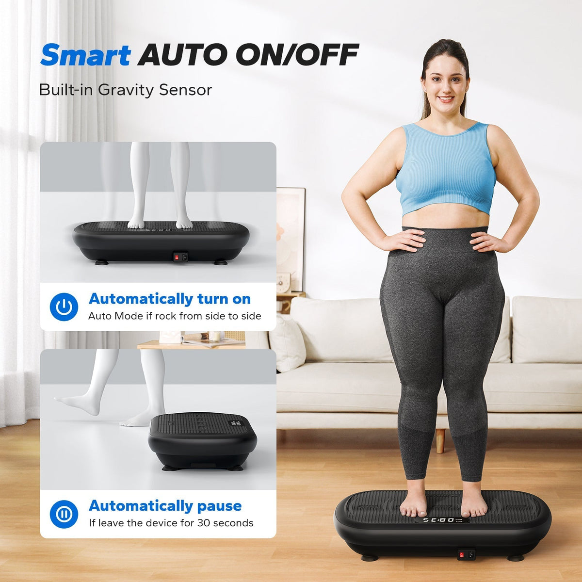 VibeCore Power Plate - Black