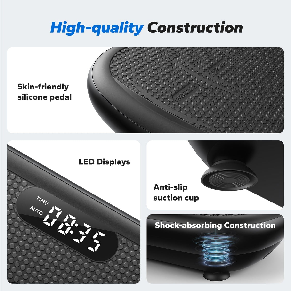 VibeCore Power Plate - Black
