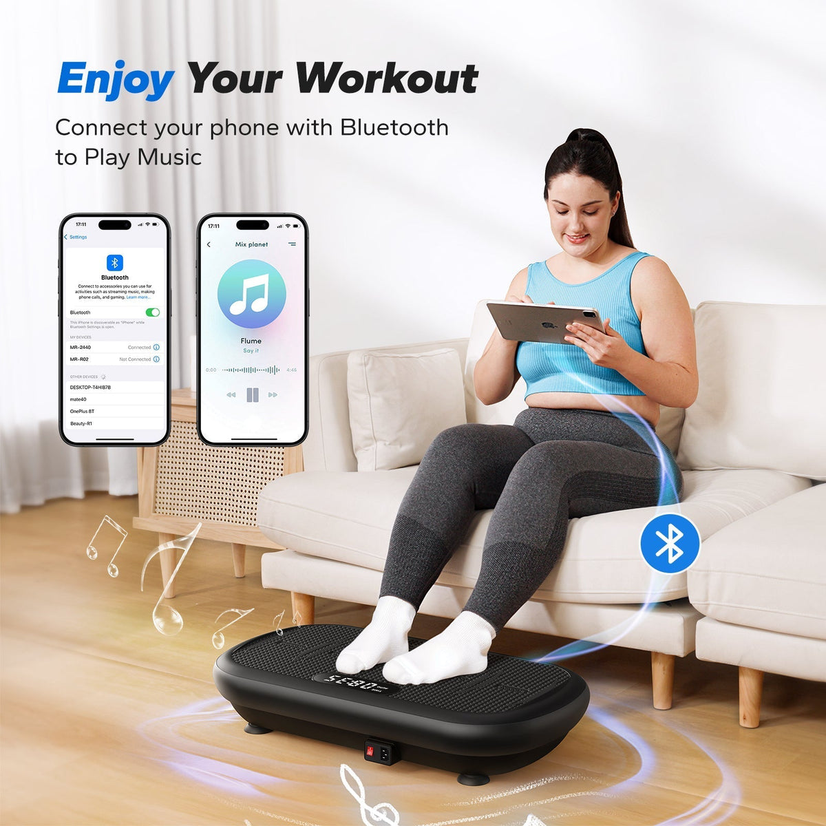 VibeCore Power Plate - Black